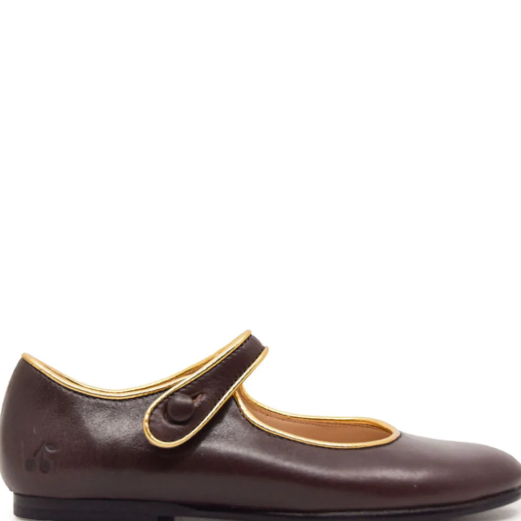 Bonpoint Cafe Leather Mary Jane Clearance