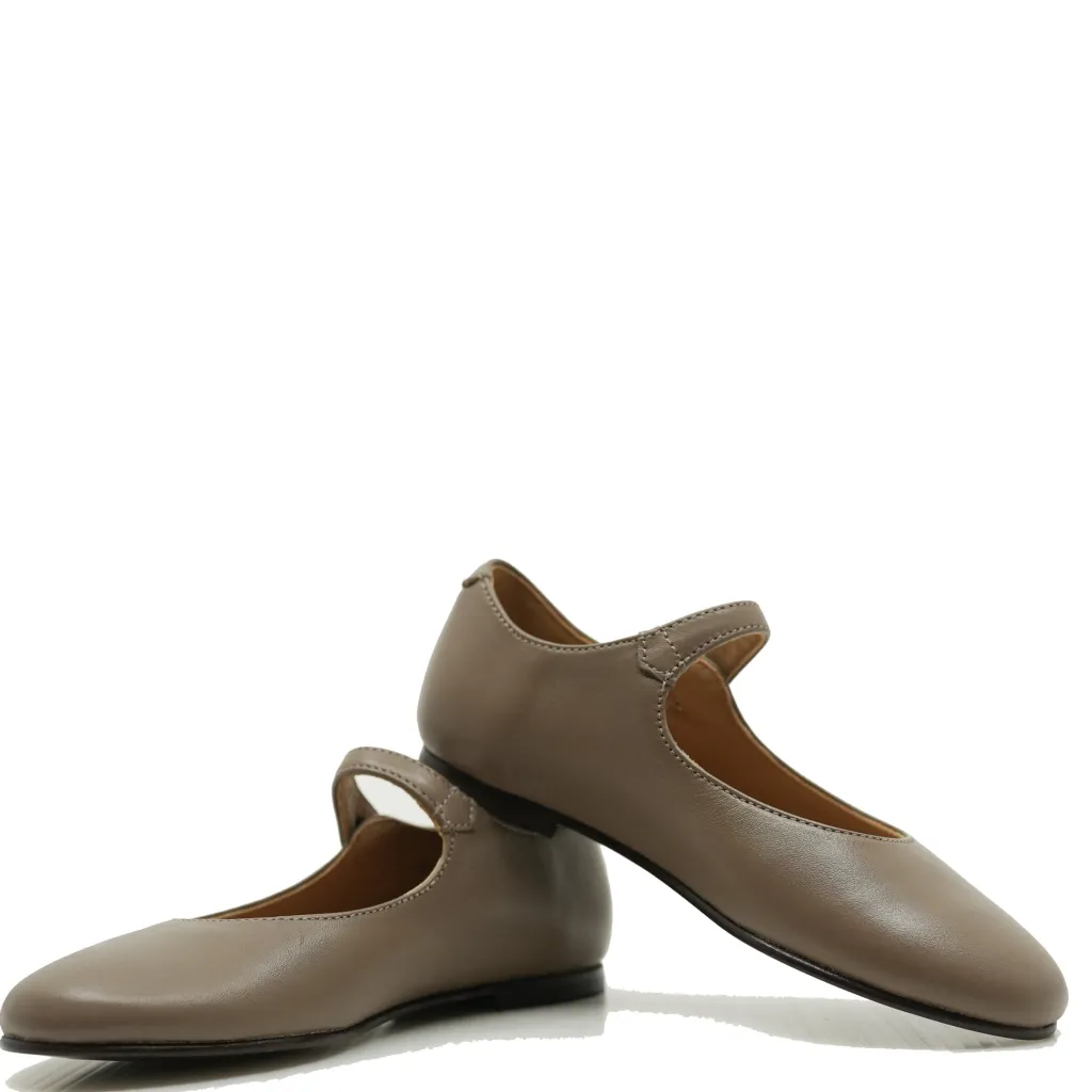 Bonpoint Ella Taupe Mary Jane Outlet