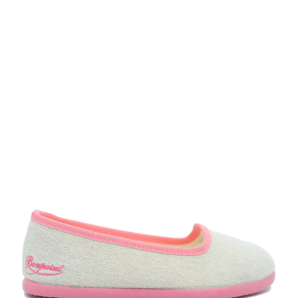 Bonpoint Logo Rose Camella Slipper Sale