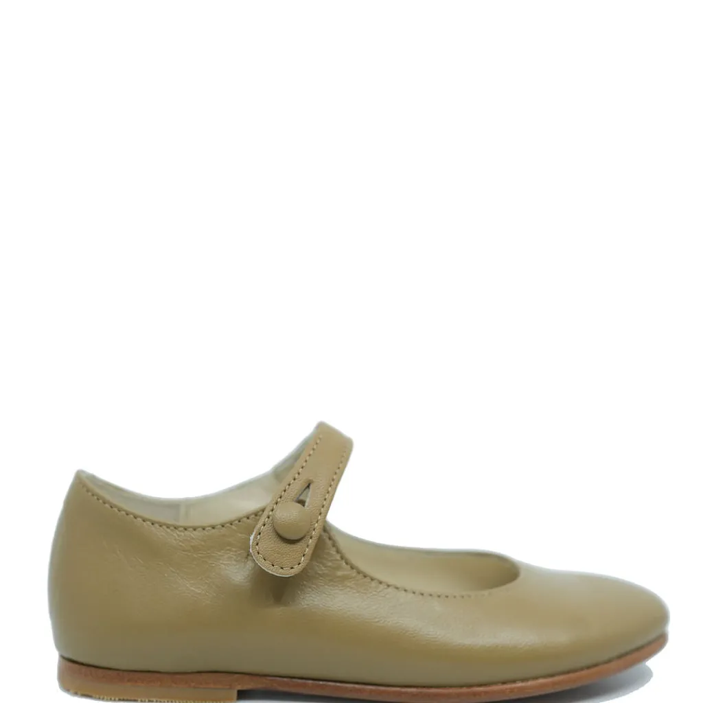 Bonpoint Tan Ella Mary Jane Outlet