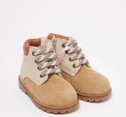 Bonpoint Tan Zipper Baby Bootie Best