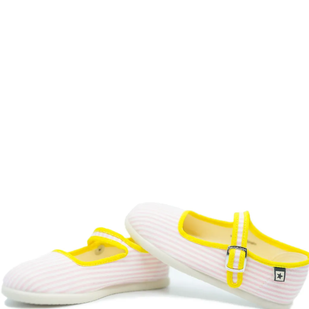 BONTON Pink Stripe Mary Jane Sale