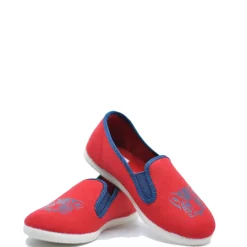 BONTON Tiger Red Canvas Slip On Online