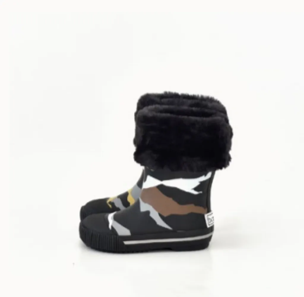 Boxbo Black Camo Rainboot New