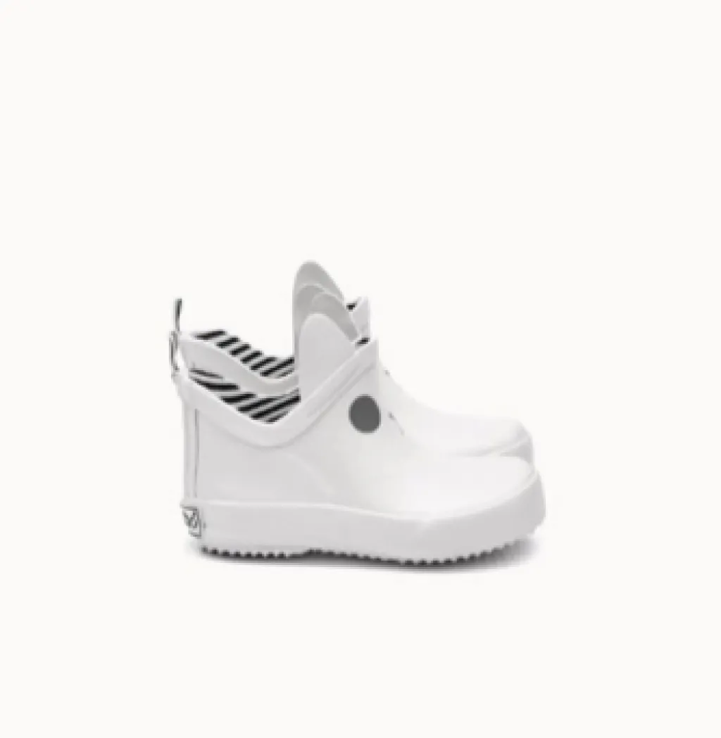 Boxbo White Low Rainboot Outlet