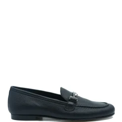 Brunellis Black Pebbled Buckle Dress Shoe Discount