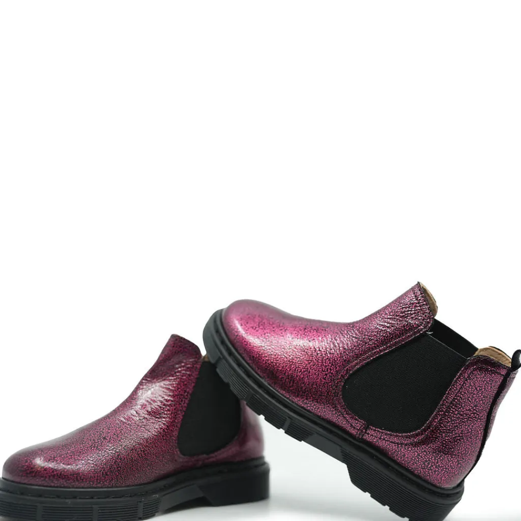 Confetti Magenta Elastic Bootie Discount
