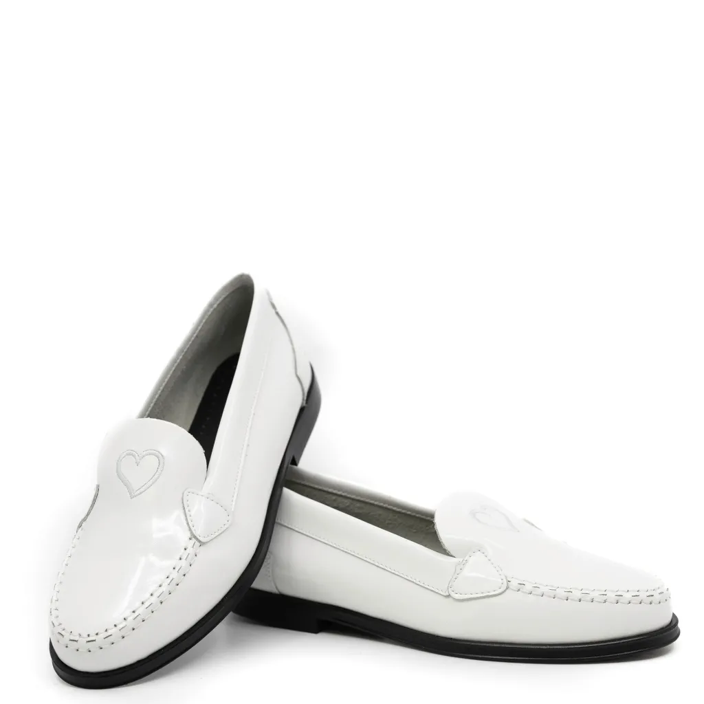 Confetti White Heart Florentic Loafer Fashion
