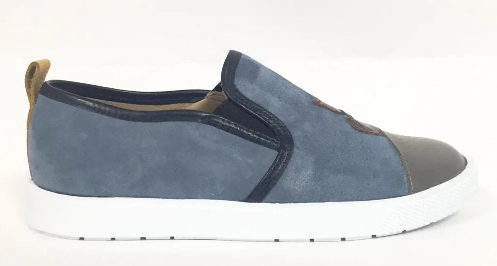 Elephantito Blue/Gray Slip-on Shoe Discount