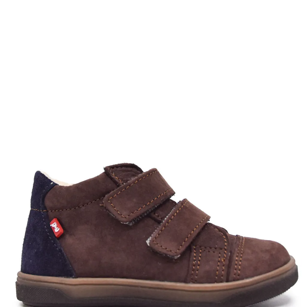 Emel Brown Nubuk Baby Sneaker Hot