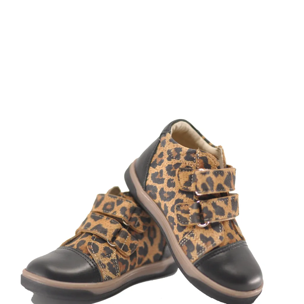 Emel Cheetah Velcro Baby Sneaker Outlet