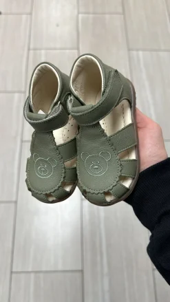 Emel Forest Teddy Closed Toe Baby Sandal Sale