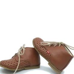 Emel Luggage Leather Perforated Baby Bootie Best