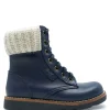 Emel Navy Sweater Bootie Hot