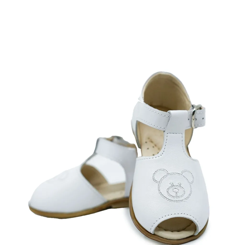 Emel Off White Teddy Baby Sandal New