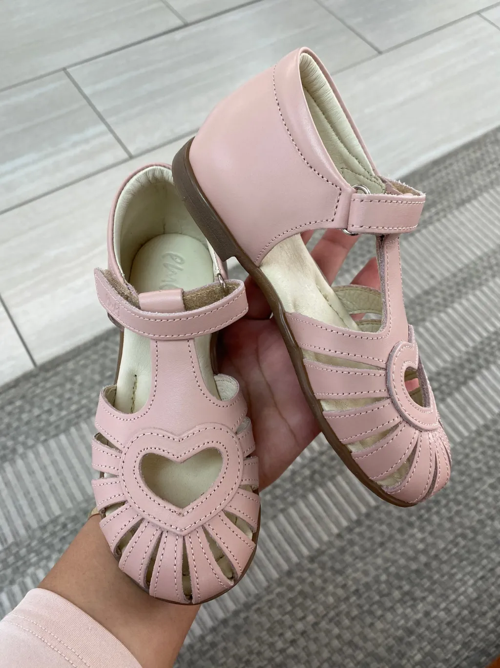 Emel Rose Heart Sandal New