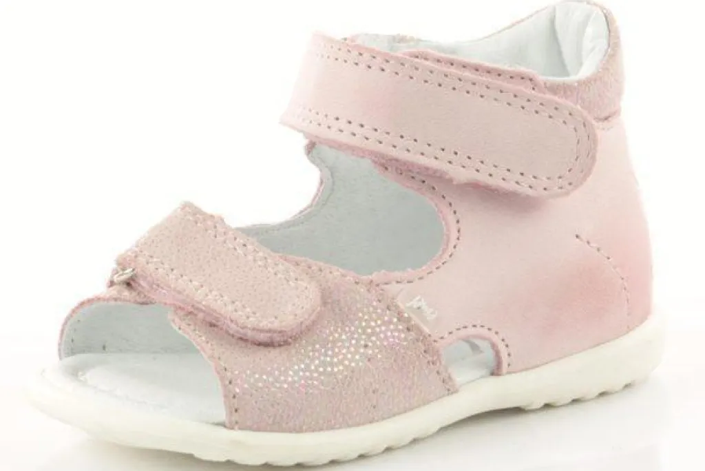 Emel Soft Pink Velcro Sandal Online