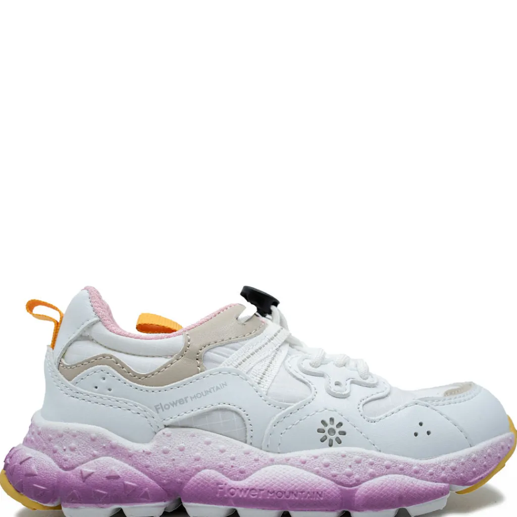Naturino Flower Mountain x White and Purple Sneaker New