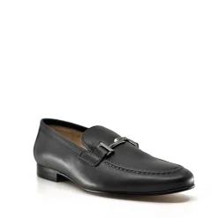 Hoo Dark Gray Slip-On Buckle Dress Shoes Best