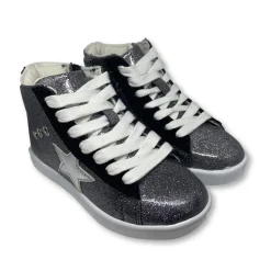 Hoo Glitter Star High Top Sneaker Discount
