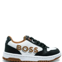 HUGO BOSS Black and White Logo Sneaker Sale