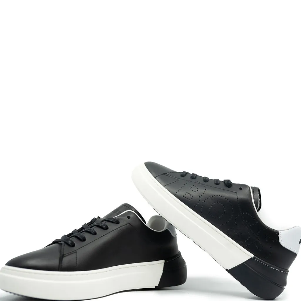 HUGO BOSS Black Chunky Logo Sneaker New