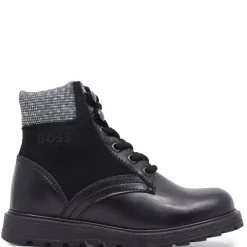 HUGO BOSS Black Printed Shearling Boot Best