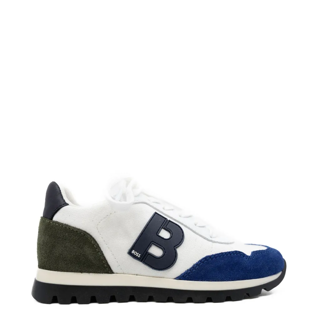 HUGO BOSS Multicolor Lace Up Trainers Discount