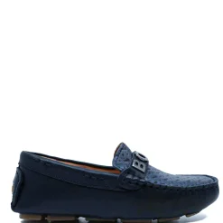 HUGO BOSS Navy Logo Loafer Hot