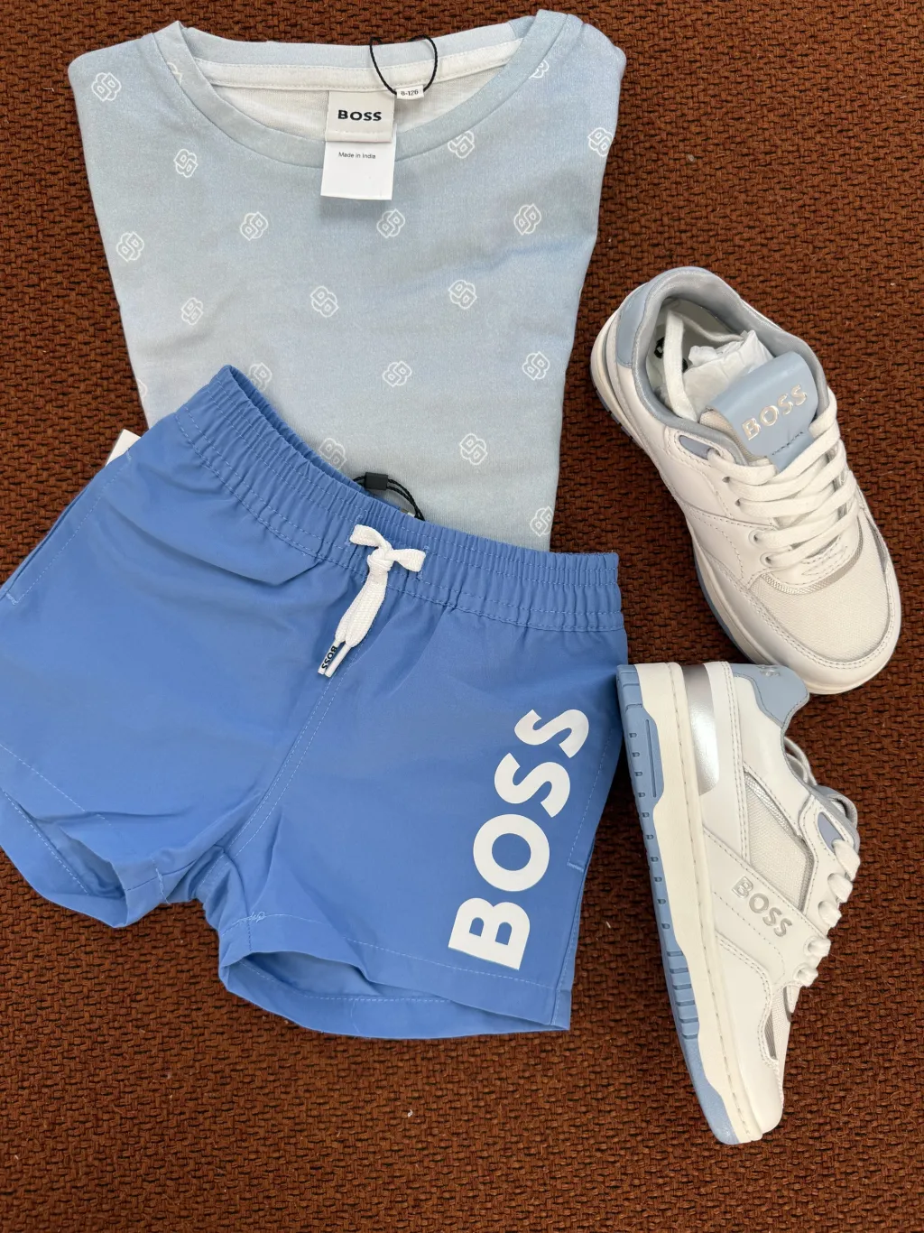 HUGO BOSS Sky Blue Sneaker New