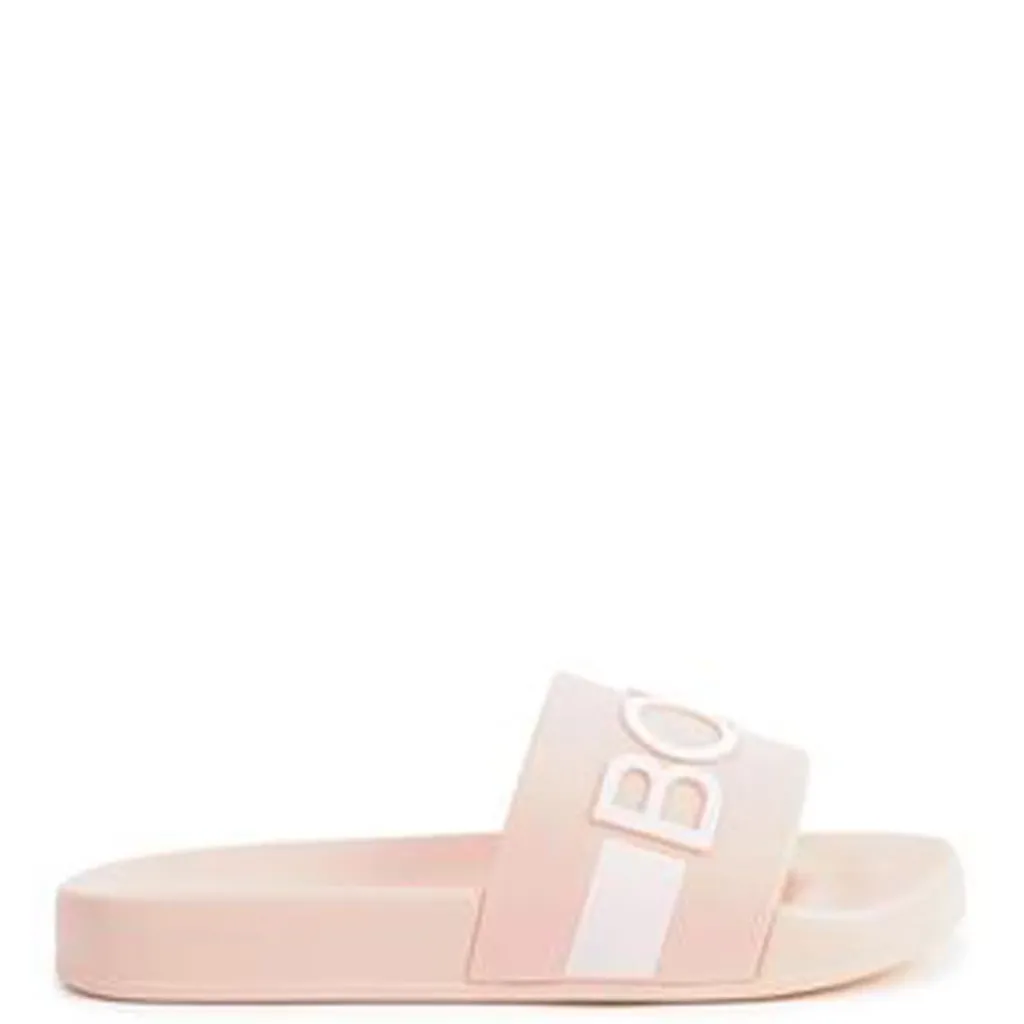 HUGO BOSS Soft Pink Logo Slide Hot