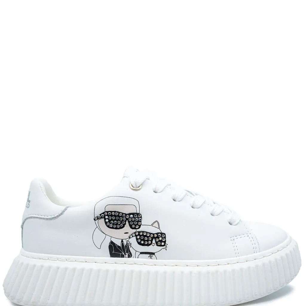 Karl Lagerfeld White Logo Chunky Sneaker Hot