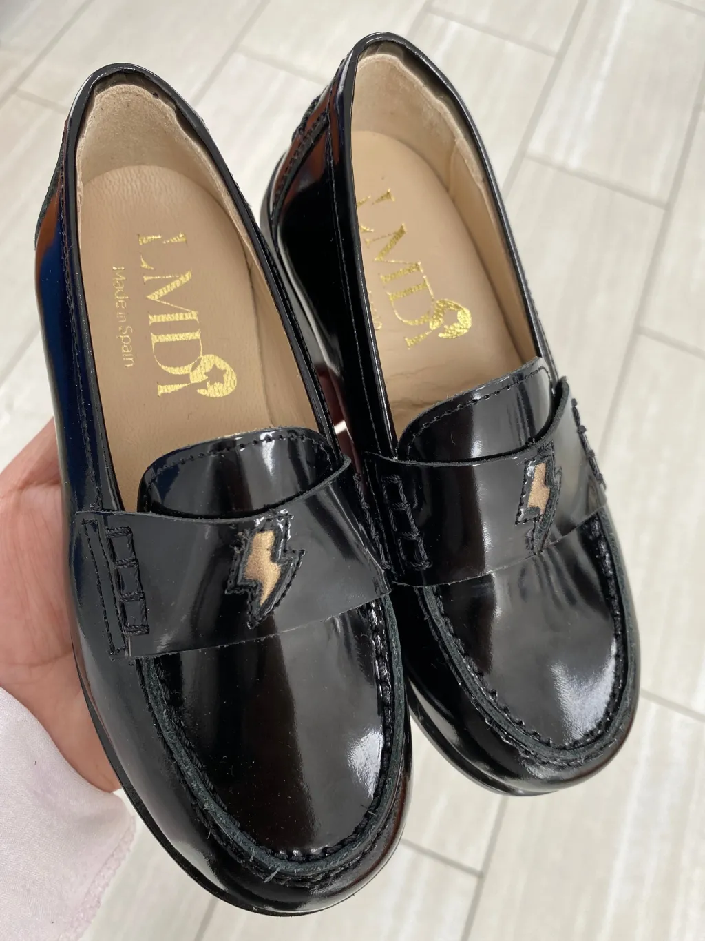 LMDI Collection LMDI Black Florentic Lightening Loafer Best