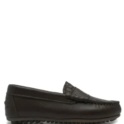LMDI Collection LMDI Chocolate Croc Penny Loafer Best