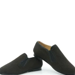 LMDI Collection LMDI Coffee Herringbone Smoking Loafer Hot