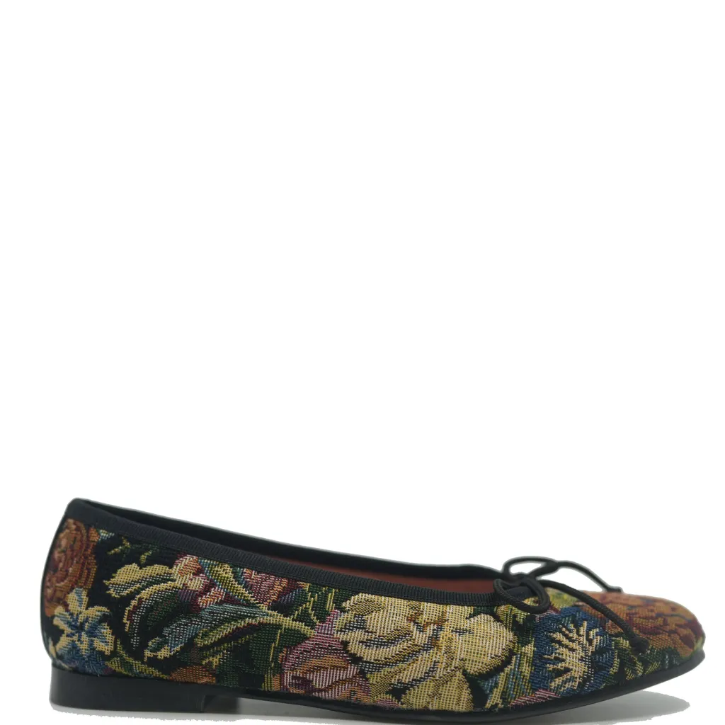 LMDI Collection LMDI Jacquard Print Ballet Flat Fashion
