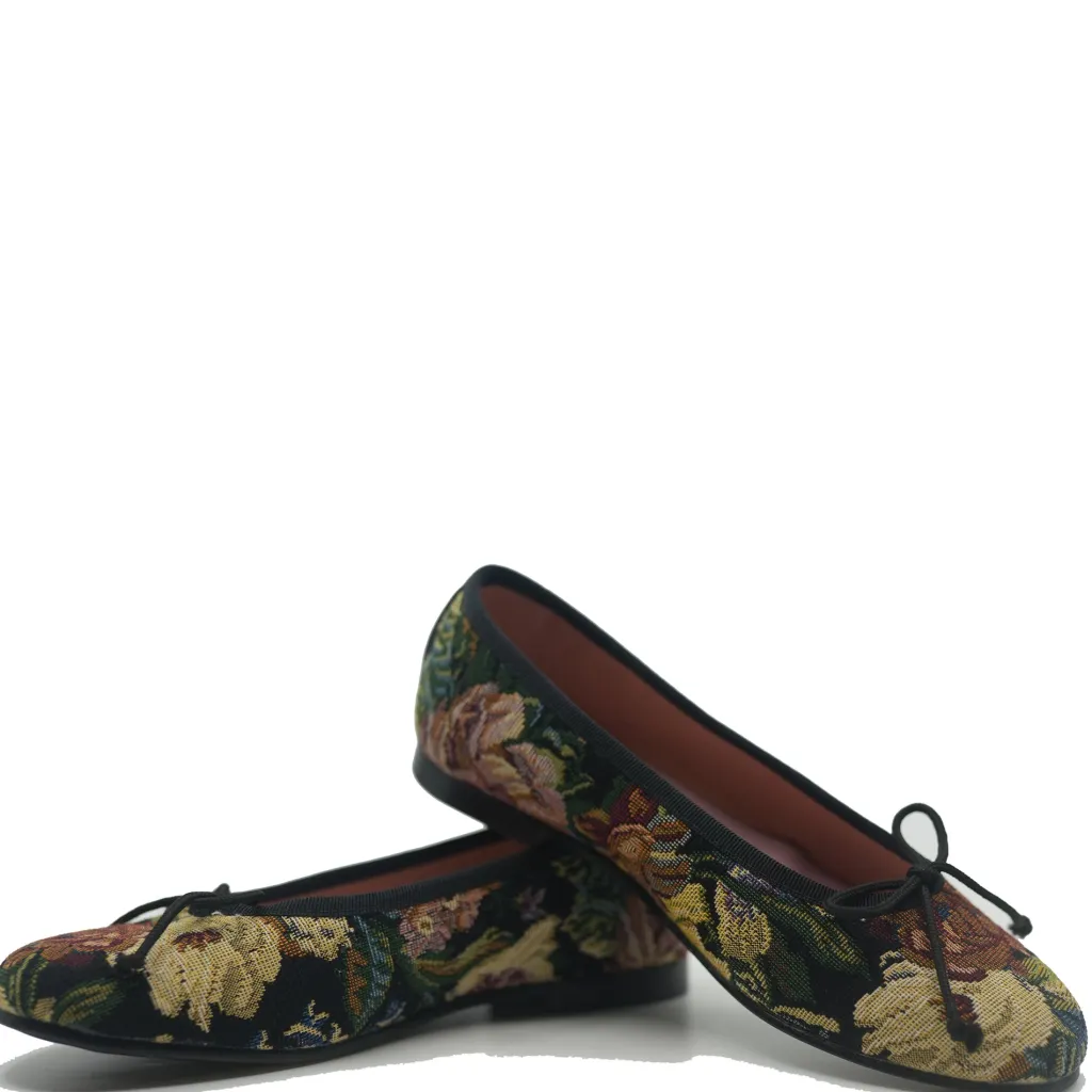 LMDI Collection LMDI Jacquard Print Ballet Flat Fashion