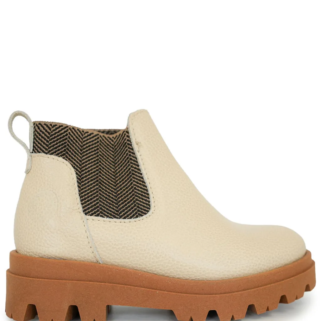 LMDI Collection LMDI Latte Pebbled Chunky Elastic Boot Hot