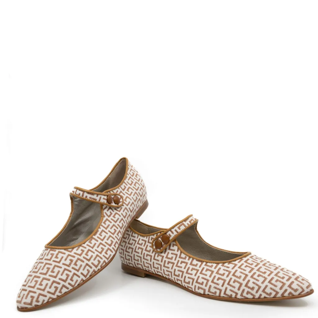 LMDI Collection LMDI Monogram Pointed Mary Jane New