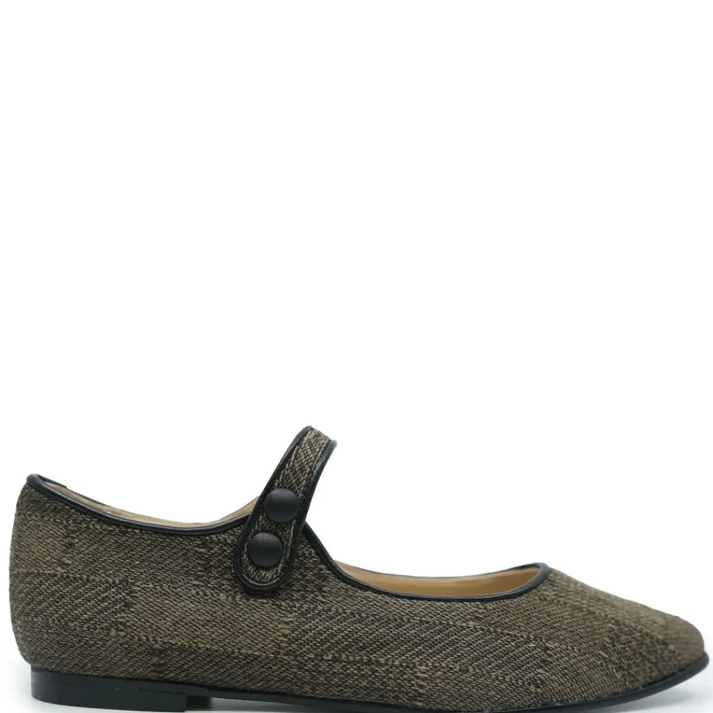 LMDI Collection LMDI Patchwork Pointed Mary Jane Outlet