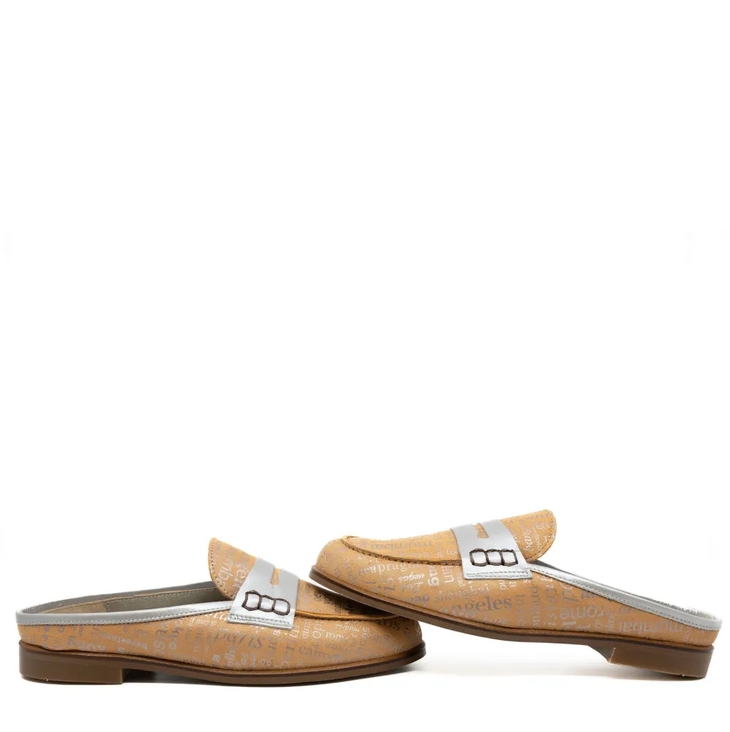 LMDI Collection LMDI Tangerine Newspaper Mule Hot