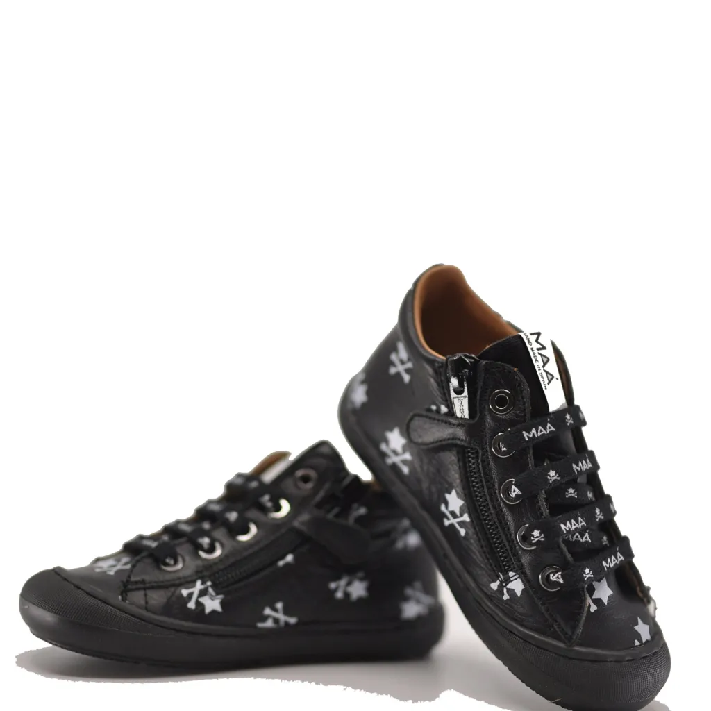 MAA Black Bones Baby Sneaker Discount