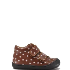 MAA Brown And White Star Baby Sneaker New