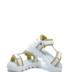 MAA White and Neon Velcro Sneaker Sandal Sale