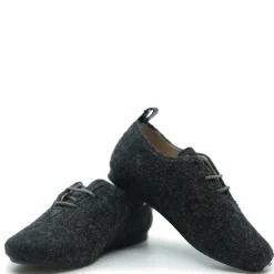 Manuela De Juan Manuela Gray Flannel Derby Outlet