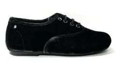 Manuela De Juan Manuela Gray Velvet Derby Clearance