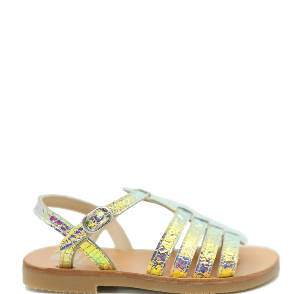 Manuela De Juan Manuela Iridescent Sandal Online