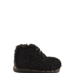 Manuela De Juan Manuela Mocha Teddy Bootie Discount