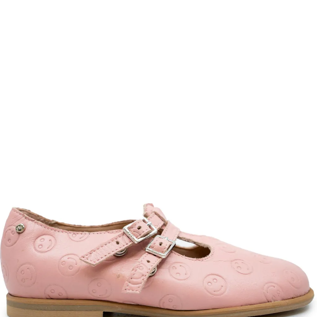 Manuela De Juan Manuela Pink Smiley Mary Jane New