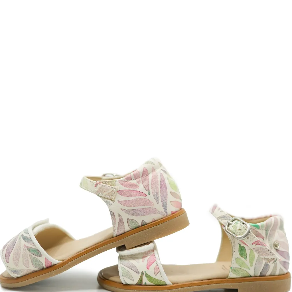 Manuela De Juan Manuela Printed Baby Sandal New
